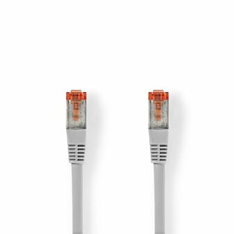 Nedis CCGB85221GY50 netwerkkabel Grijs 5 m Cat6 S/FTP (S-STP)