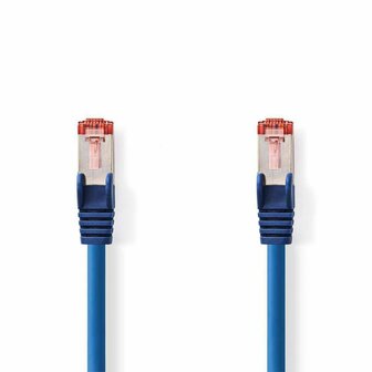 Nedis CCGP85221BU20 netwerkkabel Blauw 2 m Cat6 S/FTP (S-STP)