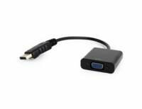 Gembird A-DPM-VGAF-02 video kabel adapter Displayport VGA Zwart