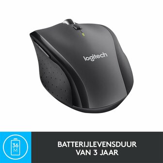 Logitech Marathon M705 muis Rechtshandig RF Draadloos Optisch 1000 DPI