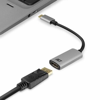 ACT AC7030 USB-C naar DisplayPort adapter