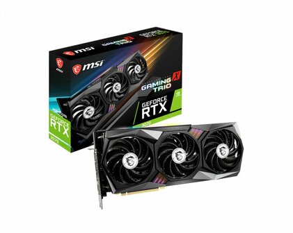 MSI GeForce RTX 3060 TI Gaming Z Trio LHR | 8GB GDDR6 VRAM | Videokaart | GPU | Nvidia