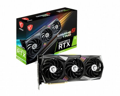 MSI GeForce RTX 3060 TI Gaming Z Trio LHR | 8GB GDDR6 VRAM | Videokaart | GPU | Nvidia