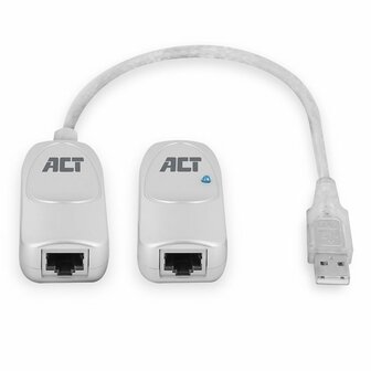 ACT AC6060 USB Extender set over UTP, extender tot 60 meter