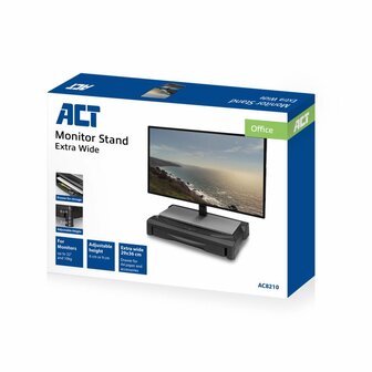 ACT AC8210 flat panel bureau steun 81,3 cm (32&quot;) Vrijstaand Zwart