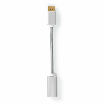 Nedis CCTB37150AL02 video kabel adapter 0,2 m DisplayPort HDMI Zilver