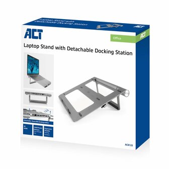 ACT AC8125 notebookstandaard Grijs 39,6 cm (15.6&quot;)