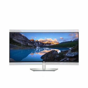 DELL UltraSharp U3821DW 95,2 cm (37.5&quot;) 3840 x 1600 Pixels UltraWide Quad HD+ LCD Grijs