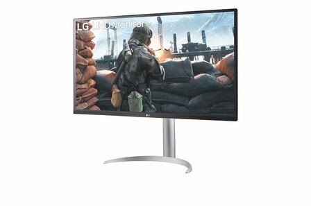 LG 32UP550N-W computer monitor 80 cm (31.5&quot;) 3840 x 2160 Pixels 4K Ultra HD LCD Zwart