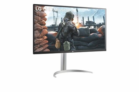 LG 32UP550N-W computer monitor 80 cm (31.5&quot;) 3840 x 2160 Pixels 4K Ultra HD LCD Zwart