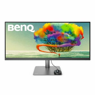 Benq PD3420Q 86,4 cm (34&quot;) 3440 x 1440 Pixels Quad HD LED Grijs