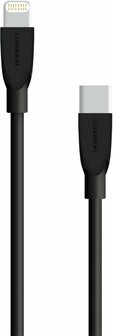 Mobiparts Apple Lightning to USB-C Cable 2A 1m Black