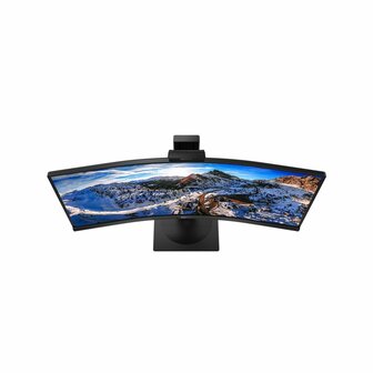 Philips P Line 346P1CRH/00 LED display 86,4 cm (34&quot;) 3440 x 1440 Pixels UltraWide Quad HD Zwart