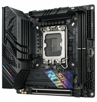 ASUS ROG STRIX B760-I GAMING WIFI | Socket LGA 1700 | Intel B760 | 2xDDR5 | Mini-ITX | Moederbord