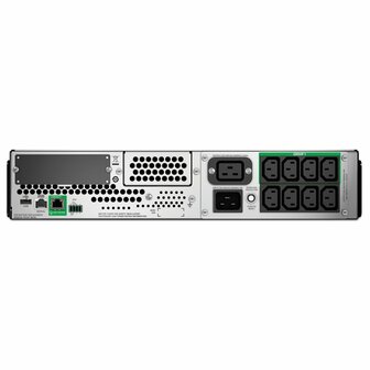 APC Smart-UPS SMT3000RMI2UC Noodstroomvoeding - 8x C13, 1x C19, USB, Rack Mountable, SmartConnect, 3000VA