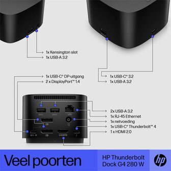 HP Thunderbolt Docking Station 240W