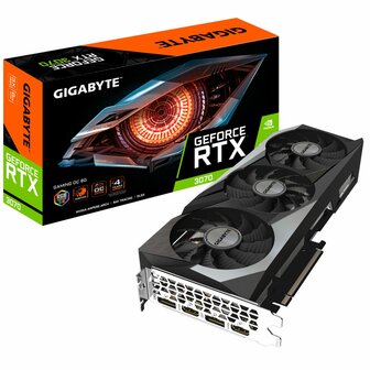 Gigabyte GeForce RTX 3070 GAMING OC (rev. 2.0) | 8GB GDDR6 VRAM | Videokaart | GPU | Nvidia