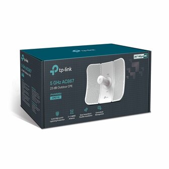 TP-Link CPE710 draadloos toegangspunt (WAP) 867 Mbit/s Wit Power over Ethernet (PoE)