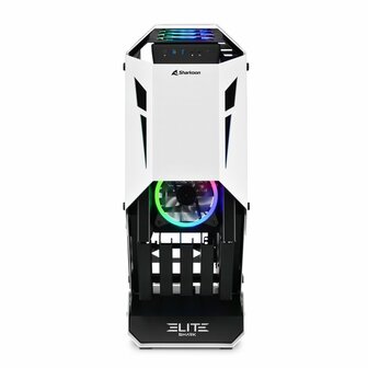 Sharkoon ELITE SHARK CA700 Tower Zwart, Wit