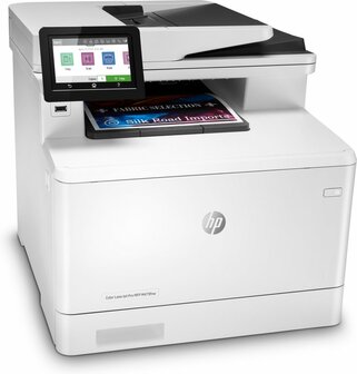 HP Color LaserJet Pro MFP M479fnw, Printen, kopi&euml;ren, scannen, fax, e-mail, Scannen naar e-mail/pdf; ADF voor 50 vel ongekruld