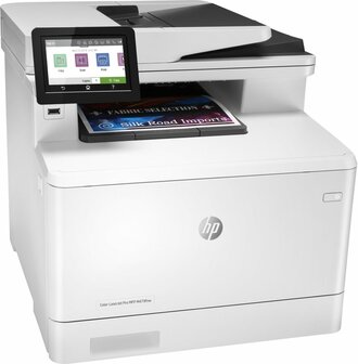 HP Color LaserJet Pro MFP M479fnw, Printen, kopi&euml;ren, scannen, fax, e-mail, Scannen naar e-mail/pdf; ADF voor 50 vel ongekruld