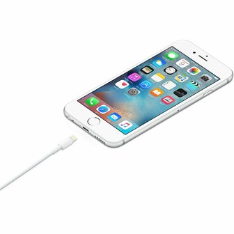 Apple MXLY2ZM/A Lightning-kabel 1 m Wit