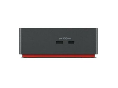 Lenovo 40B00300EU notebook dock &amp; poortreplicator Bedraad Thunderbolt 4 Zwart, Rood