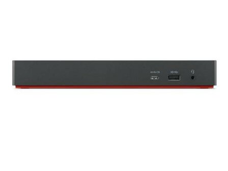 Lenovo 40B00300EU notebook dock &amp; poortreplicator Bedraad Thunderbolt 4 Zwart, Rood