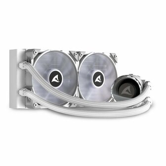 CPU Cooler Sharkoon S80 RGB 240 MM WC Wit