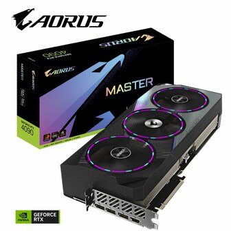 Gigabyte AORUS GeForce RTX 4090 MASTER 24G NVIDIA 24 GB GDDR6X