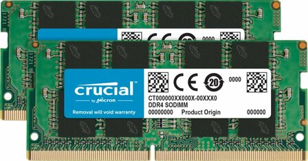 Crucial CT2K16G4SFRA32A geheugenmodule 32 GB 2 x 16 GB DDR4 3200 MHz