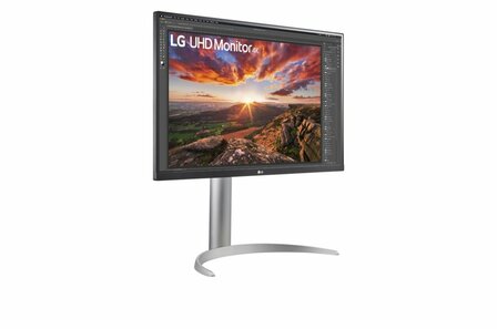 LG 27UP85NP-W computer monitor 68,6 cm (27&quot;) 3840 x 2160 Pixels 4K Ultra HD LED Zilver