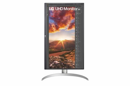 LG 27UP85NP-W computer monitor 68,6 cm (27&quot;) 3840 x 2160 Pixels 4K Ultra HD LED Zilver