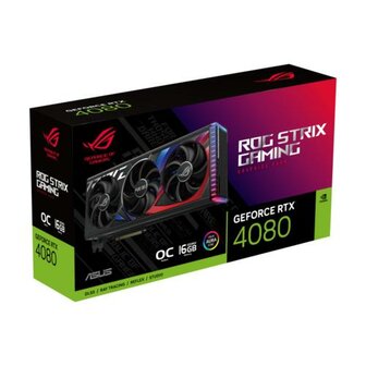 ASUS ROG -STRIX-RTX4080-O16G-GAMING NVIDIA GeForce RTX 4080 16 GB GDDR6X