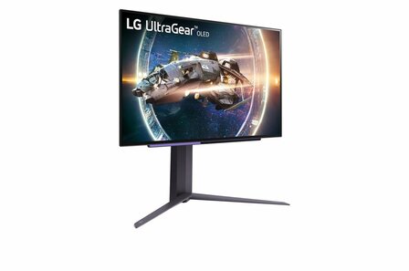 LG 27GR95QE-B computer monitor 67,3 cm (26.5&quot;) 2560 x 1440 Pixels Quad HD OLED Zwart