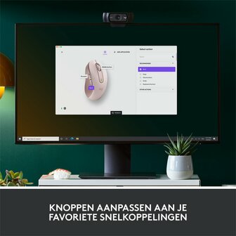 Logitech Signature M650 muis Rechtshandig RF-draadloos + Bluetooth Optisch 2000 DPI
