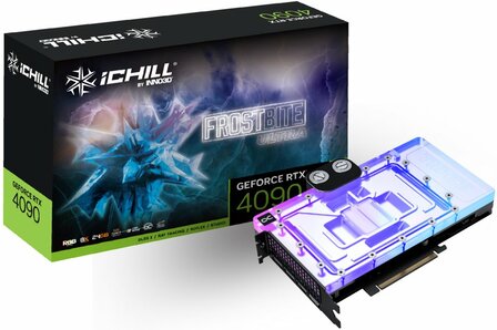 VGA Inno3D RTX4090 iChill FROSTBITE ULTRA 24GB GDDR6X