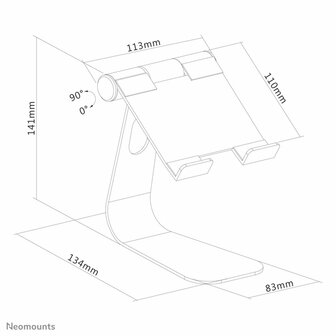 Neomounts tablet stand