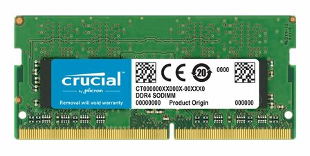 Crucial | 1x16GB DDR4 | 2400MHz | SODIMM | CL17 | Geheugenmodule | RAM