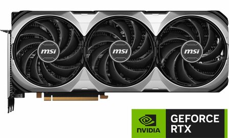 MSI VENTUS 3X GeForce RTX 4080 SUPER OC | 16 GB GDDR6X VRAM | Videokaart | GPU | Nvidia