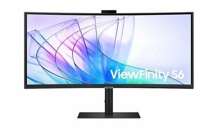 Samsung ViewFinity S34C652VAU computer monitor 86,4 cm (34&quot;) 3440 x 1440 Pixels 4K Ultra HD LED Zwart