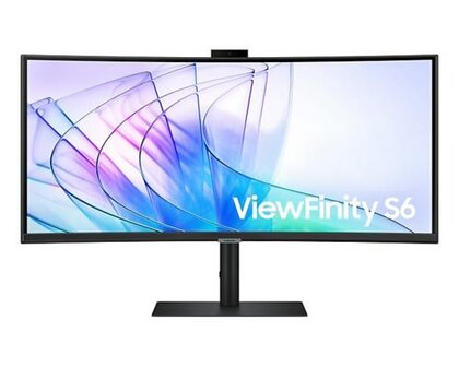 Samsung ViewFinity S34C652VAU computer monitor 86,4 cm (34&quot;) 3440 x 1440 Pixels 4K Ultra HD LED Zwart