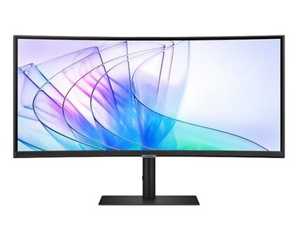 Samsung ViewFinity S34C652VAU computer monitor 86,4 cm (34&quot;) 3440 x 1440 Pixels 4K Ultra HD LED Zwart