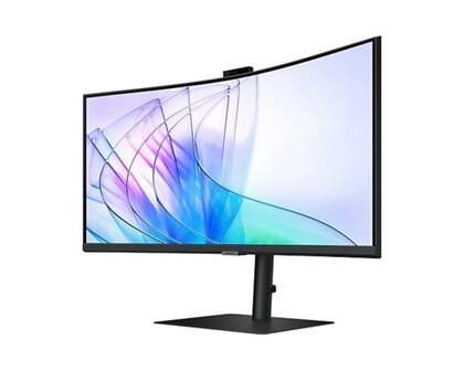 Samsung ViewFinity S34C652VAU computer monitor 86,4 cm (34&quot;) 3440 x 1440 Pixels 4K Ultra HD LED Zwart