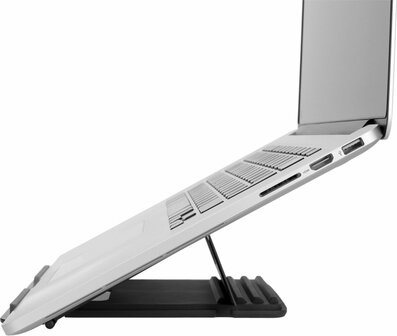 Mobiparts Laptop Stand Holder Metal - Black