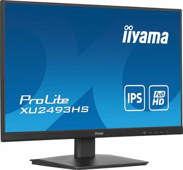 MON Iiyama 24inch Full-HD LED Zwart XU2493HS-B6 monitor