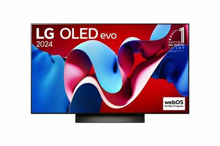 LG OLED48C41LA 2024 tv 121,9 cm (48&quot;) 4K Ultra HD Smart TV Wifi Zwart