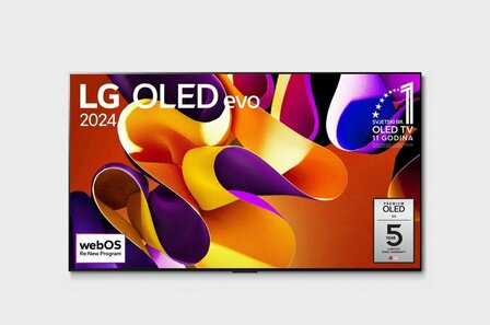 LG OLED 2024 OLED55G42LW tv 139,7 cm (55&quot;) 4K Ultra HD Smart TV Wifi Grijs