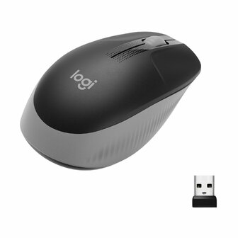 Logitech M190 Full-Size Wireless Mouse OPEN BOX