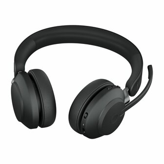 Jabra Evolve2 65, UC Stereo Headset Draadloos Hoofdband Kantoor/callcenter USB Type-A Bluetooth Zwart